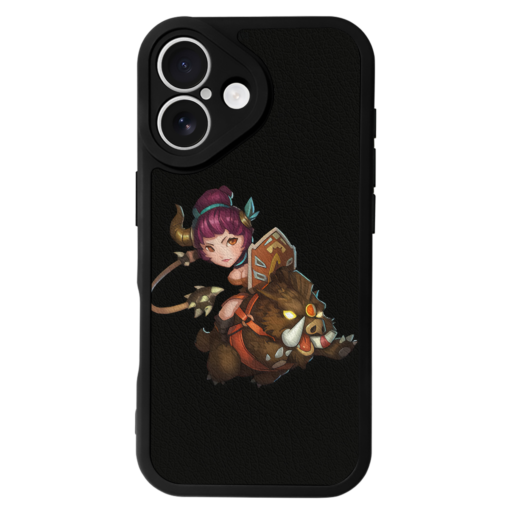 リーグ・オブ・レジェンド League of Legends LOL 【iPhone 16シリーズ対応】シリコンスマホケース（レザー調） 材質：シリコン